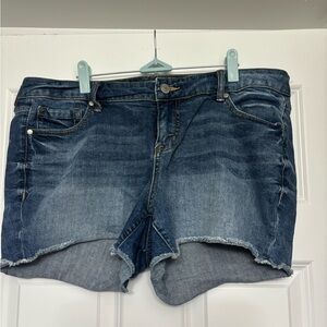 Torrid denim Jean shorts size 16
